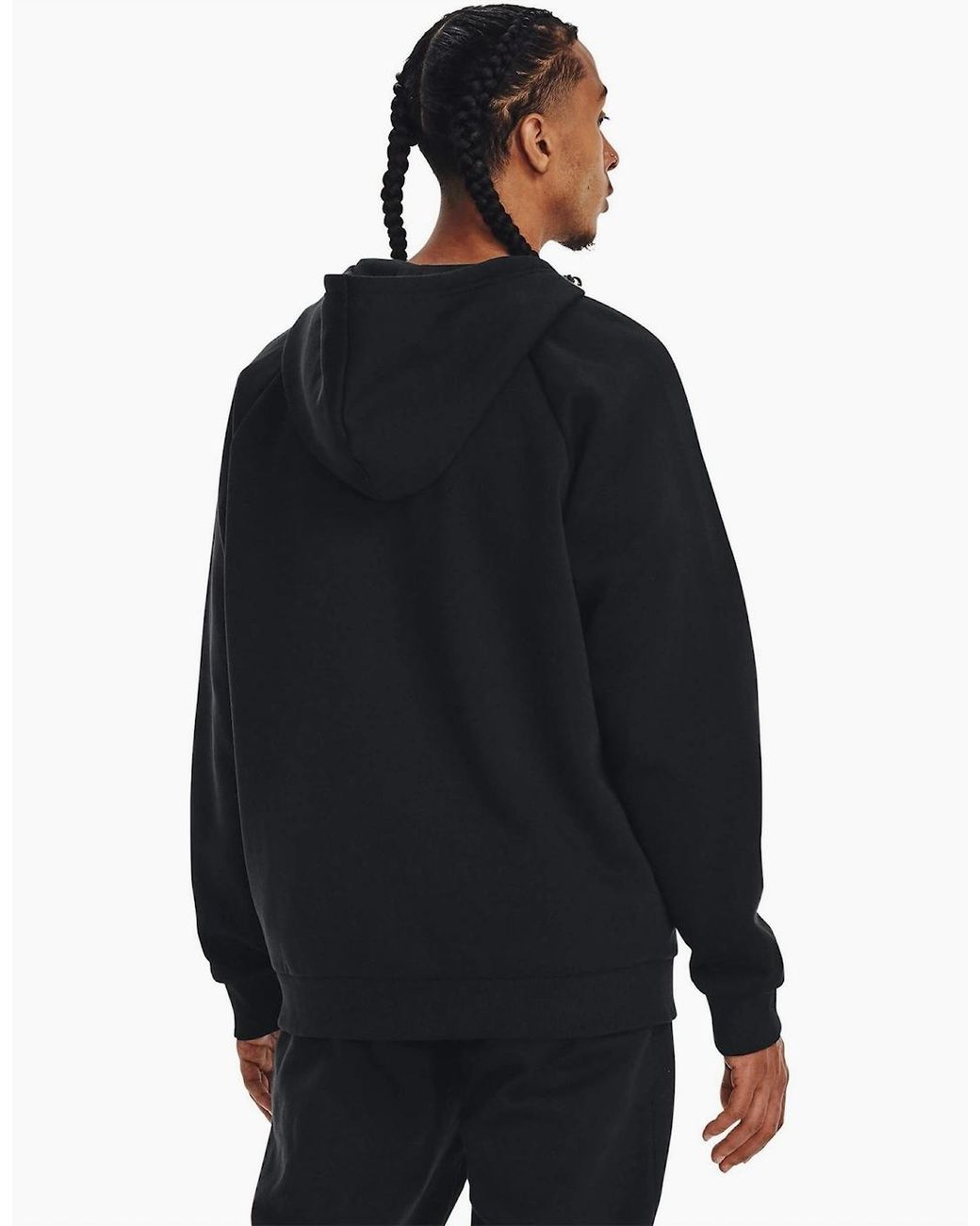 Under Armour Blue Armour Ua Rival Fleece Full-Zip Hoodie for men