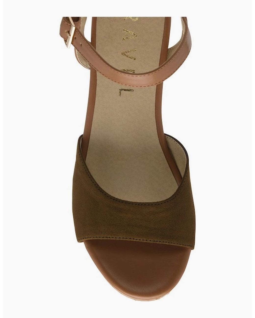 Ravel Metallic Hauxley Heeled Sandals