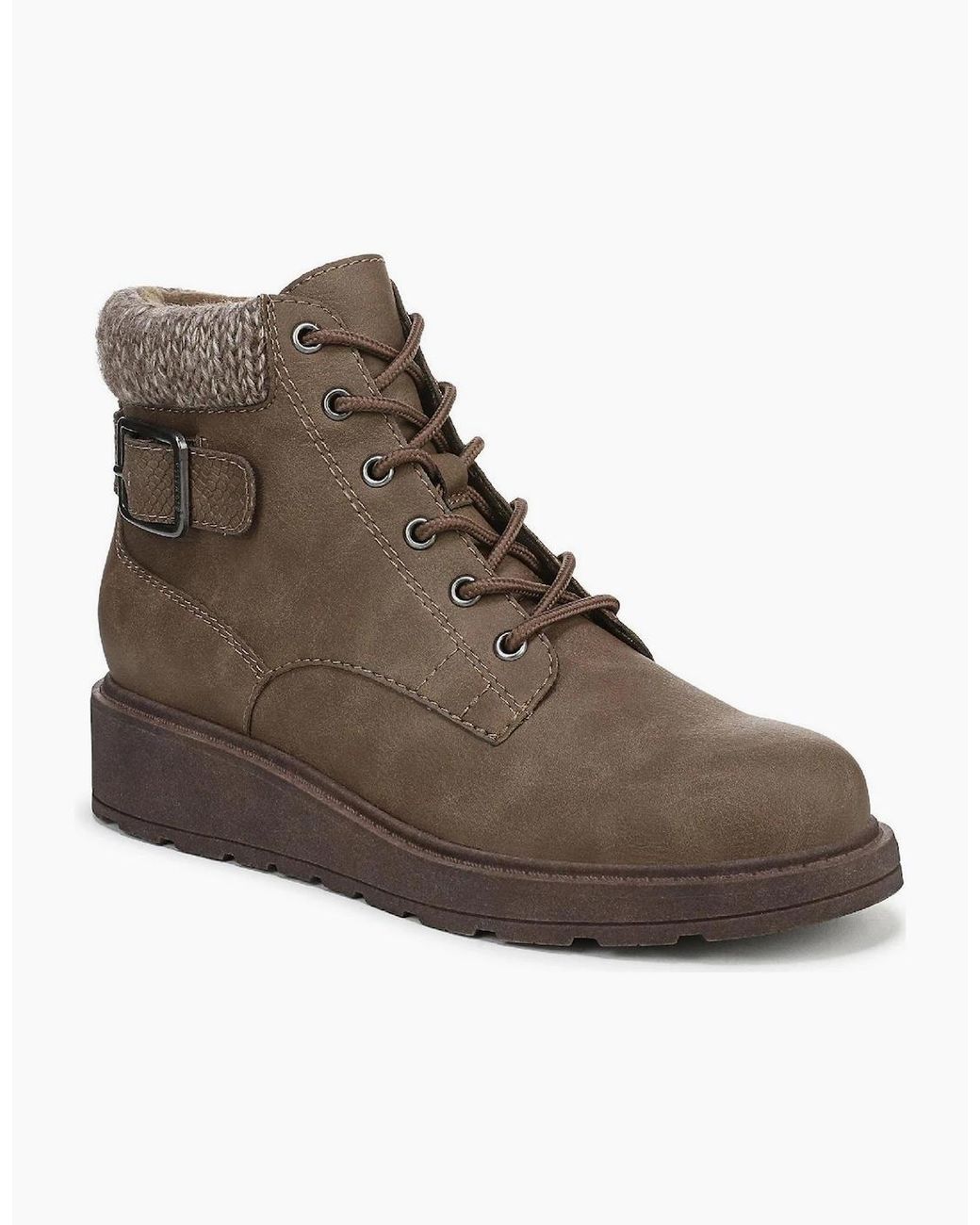 Blowfish Brown Kinsley Lace Up Wedge Walking Boots