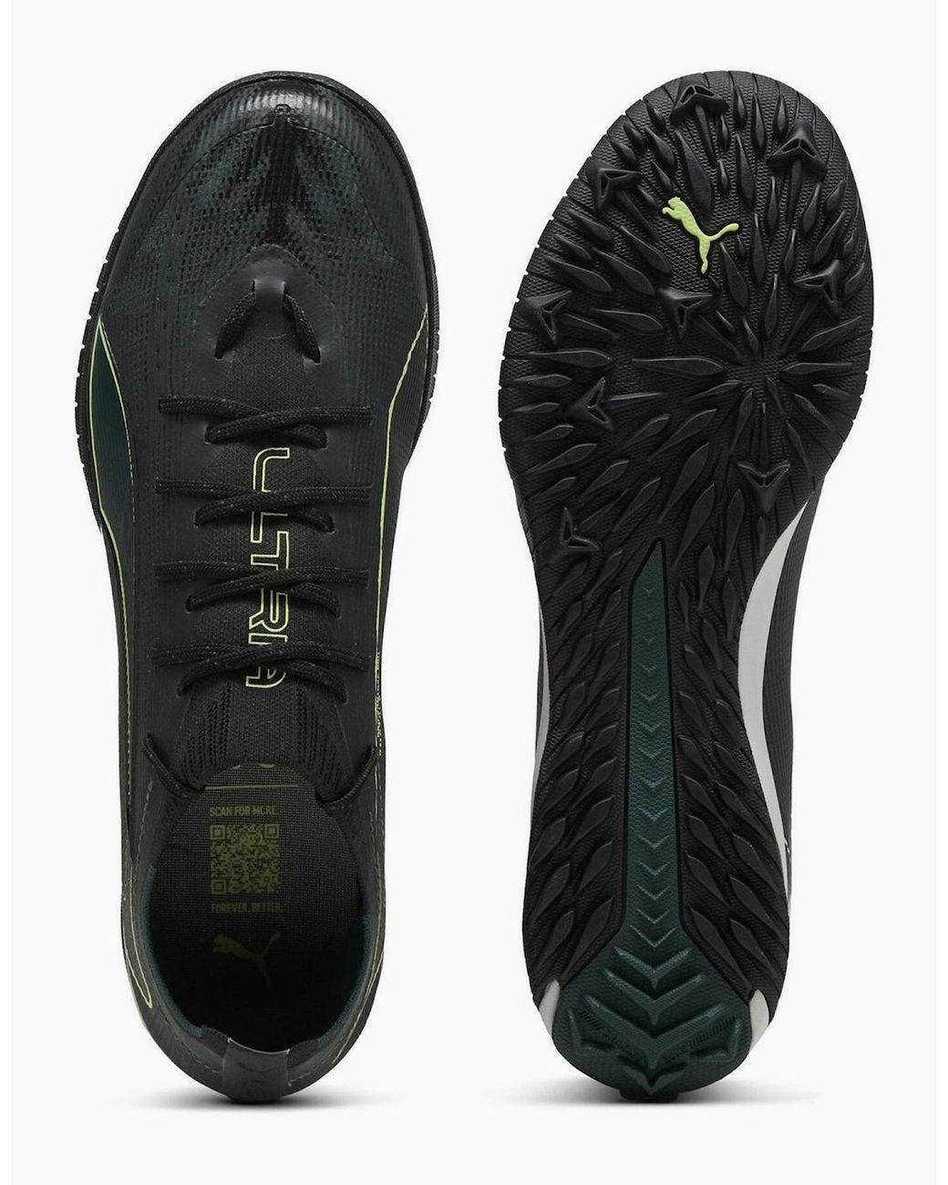 PUMA Black Ultra 6 Pro Cage Astro Turf Football Boots for men