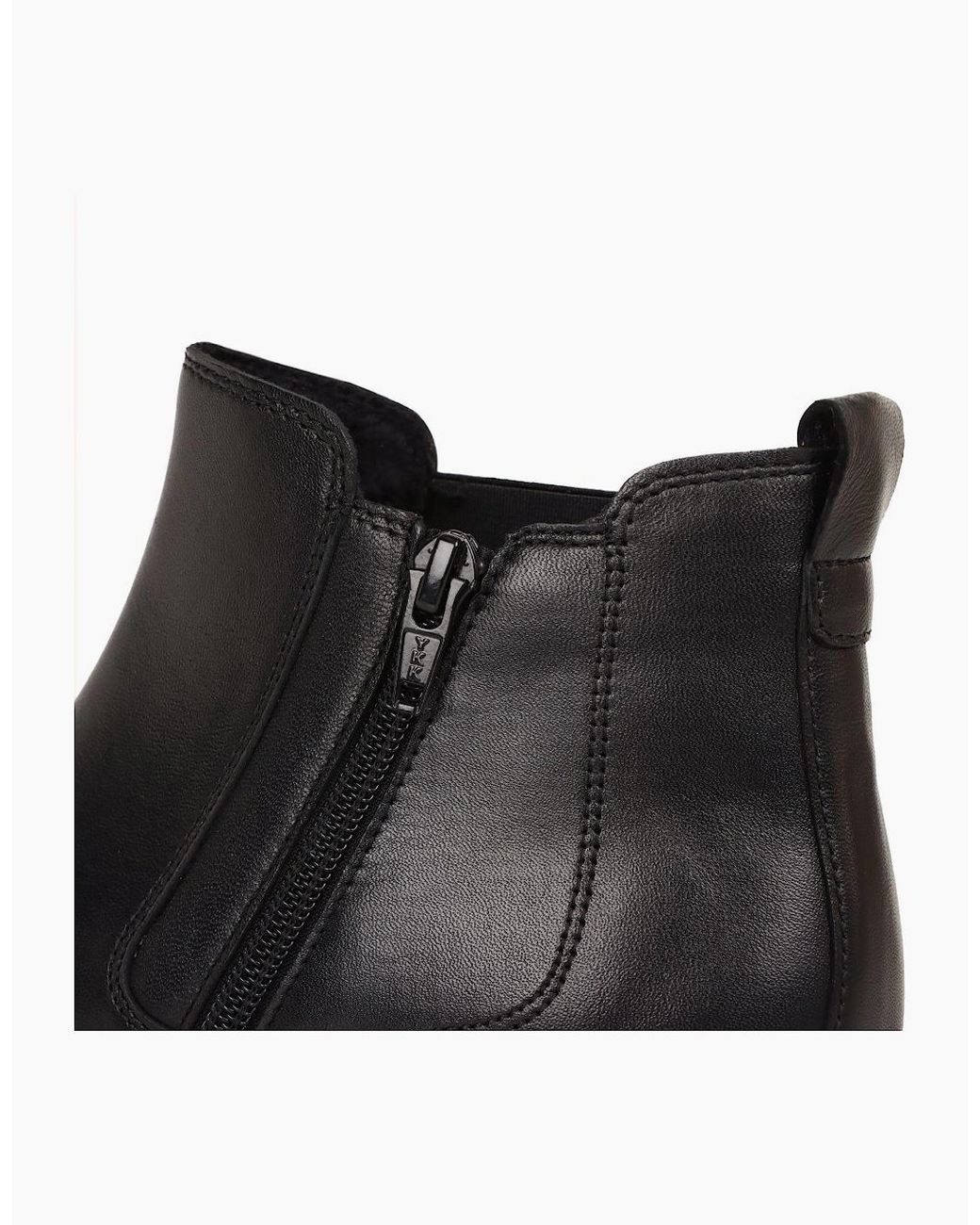 Gabor Black Hustle Chelsea Boots