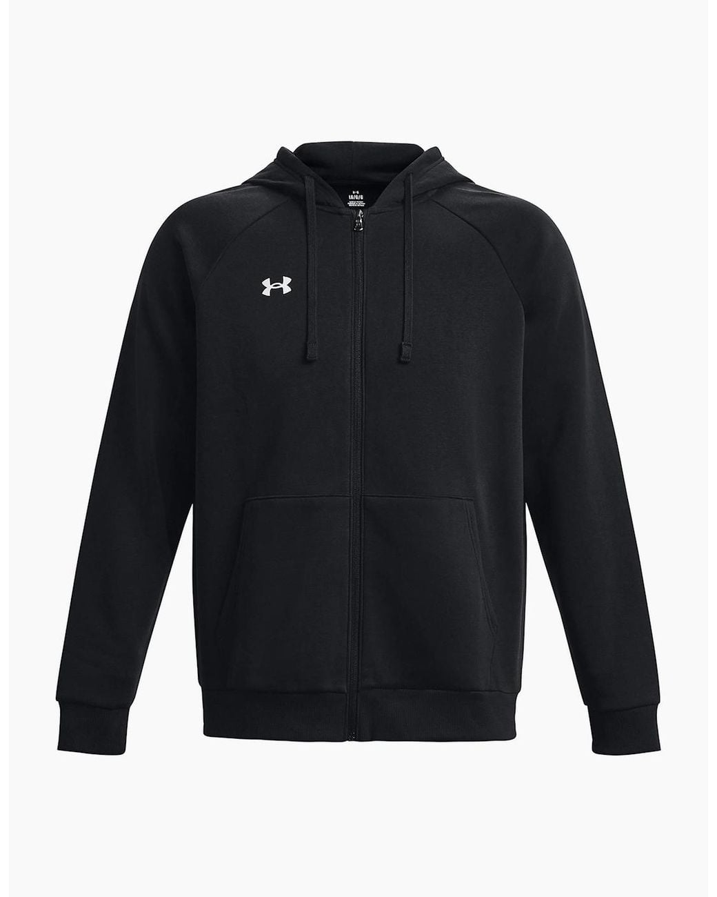 Under Armour Blue Armour Ua Rival Fleece Full-Zip Hoodie for men