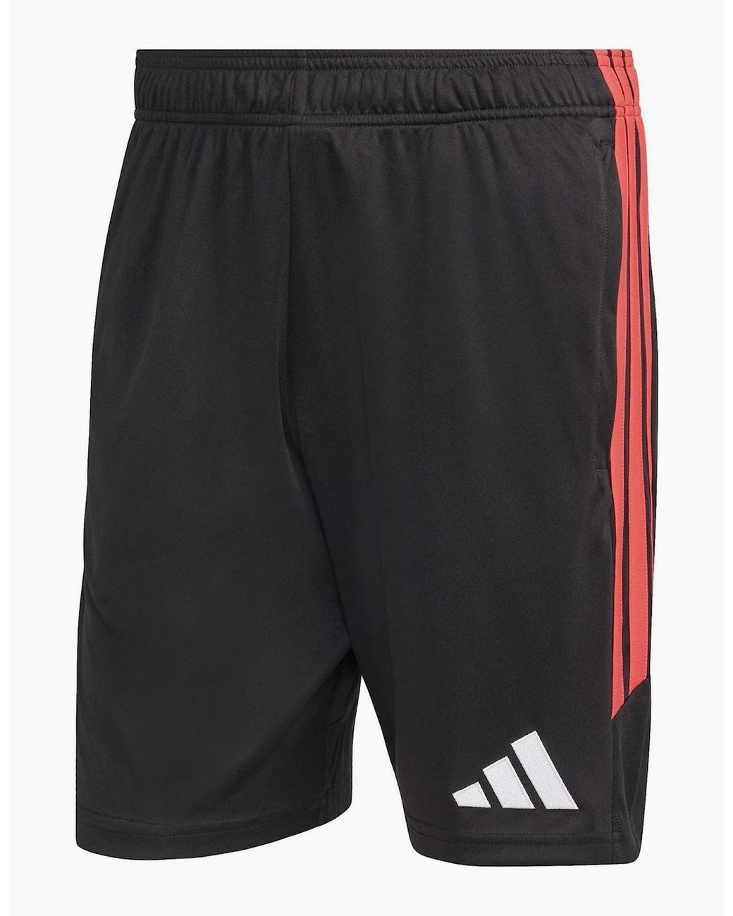 Adidas Black Tiro 26L Athletic Shorts With Elasticated Waistband for men