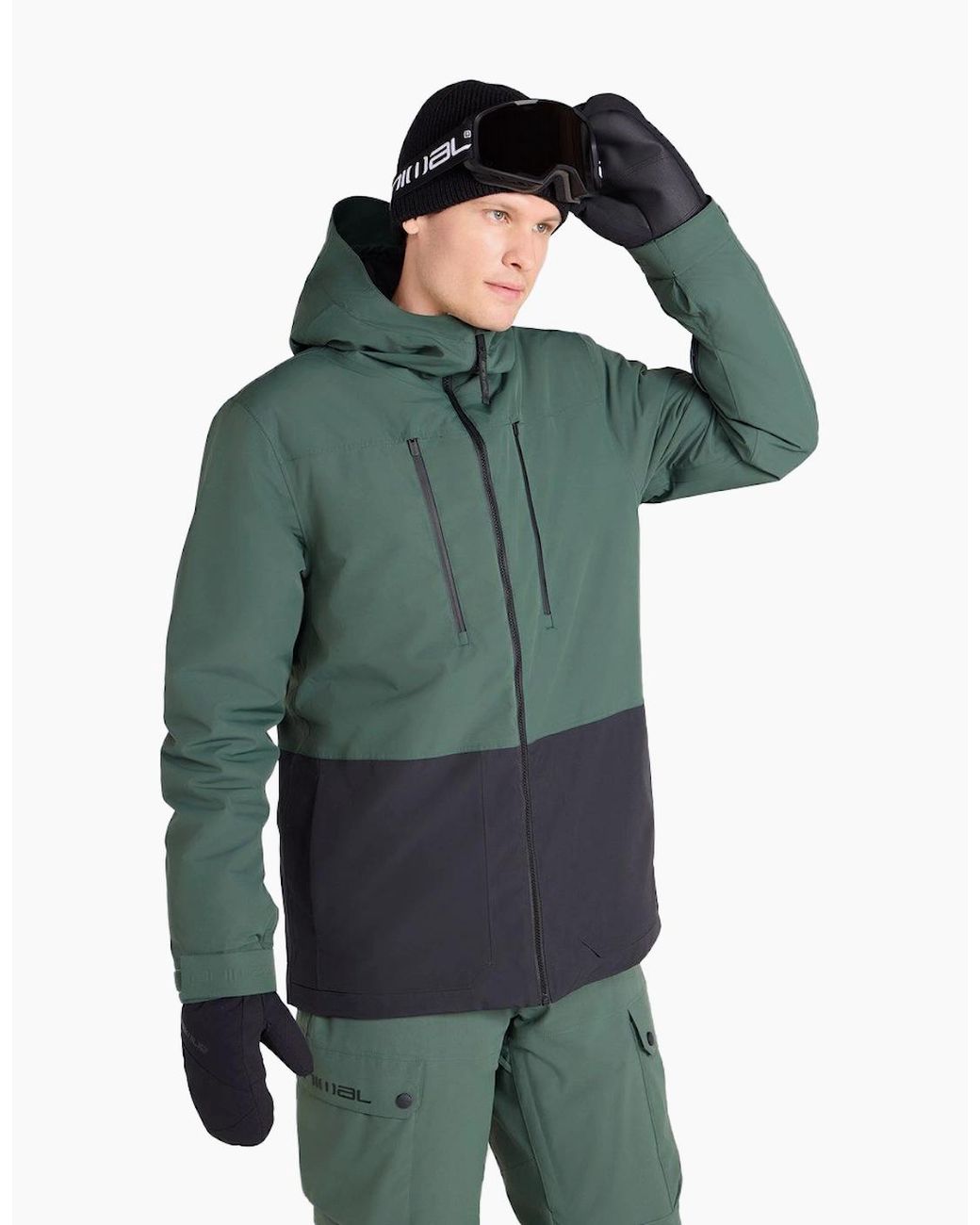 Mountain Warehouse Green Zephyr Snowboarding Jacket for men
