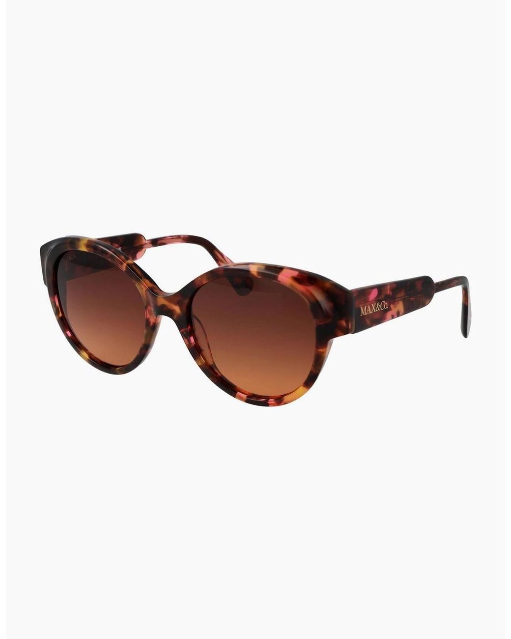 MAX&Co. Brown Sunglasses Mo0076 55F 55
