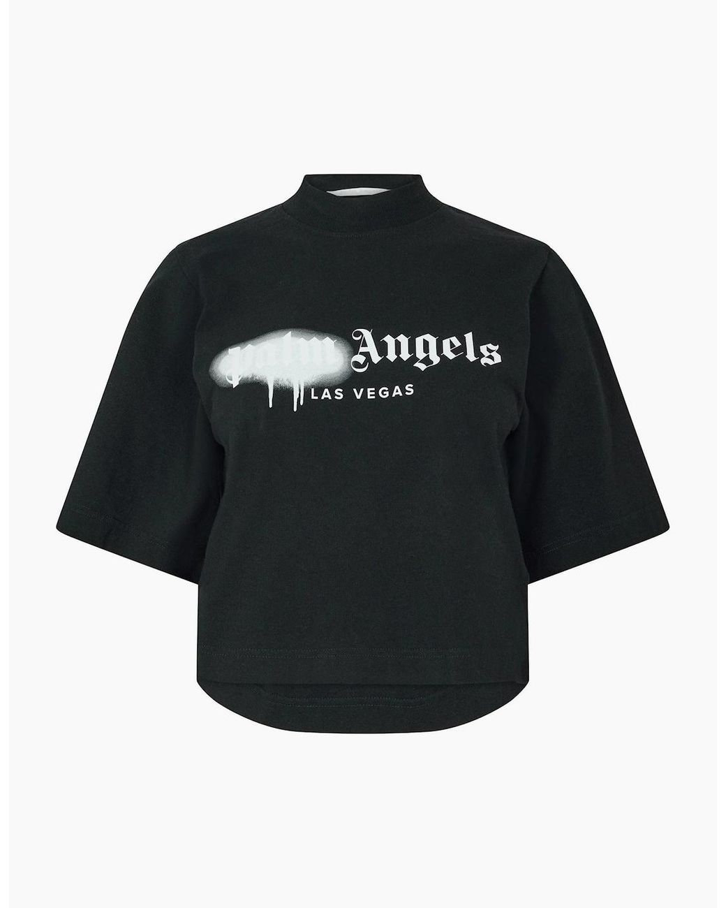 Palm Angels Black Palm Milano Crop T