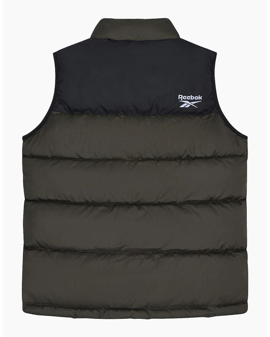 Reebok Black Rb1492 Puffer Vest for men
