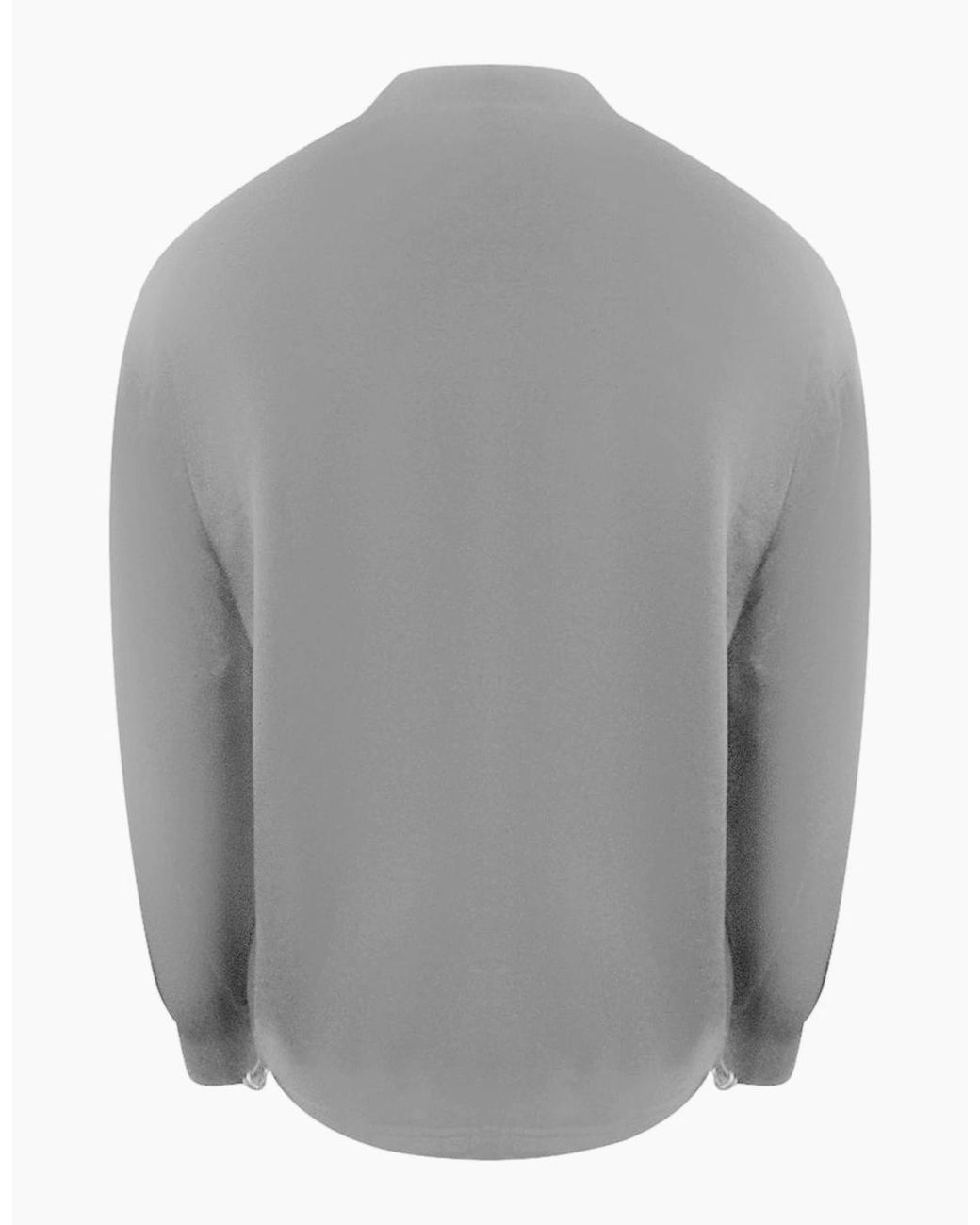 Iceberg Gray Ice Cubed Logo Sweatshirt for men