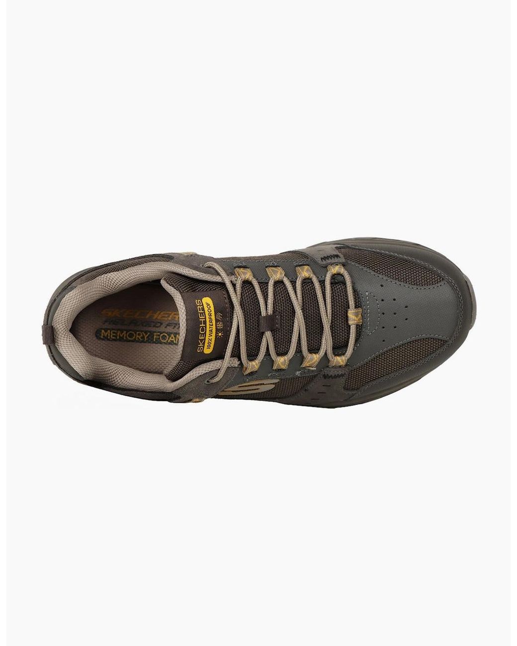 Skechers Brown Oak Canyon Wpf Trainers for men