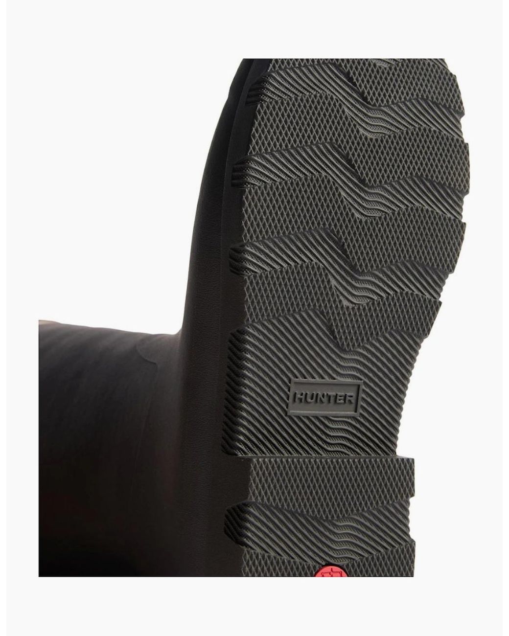Hunter Black Downpour Tall Insulated Wellingtons for men