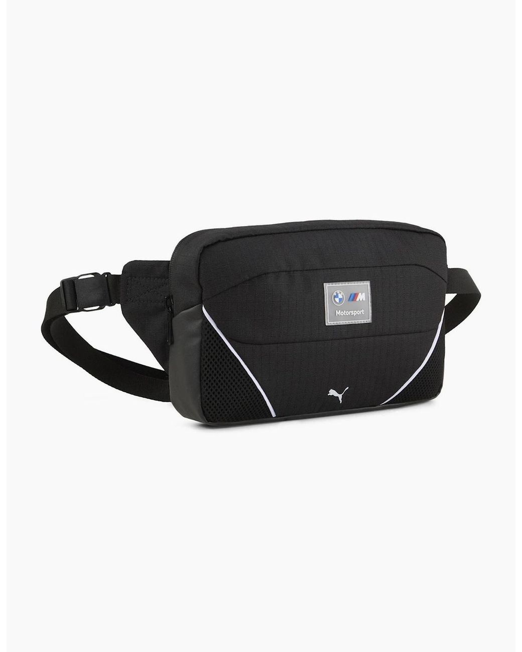 PUMA Black Bmw Mms Large Waist Bag Bum for men