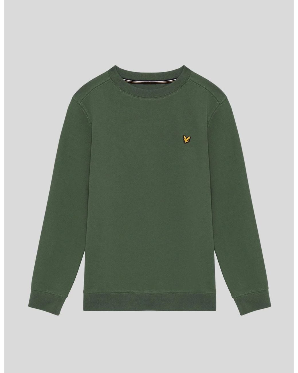 Lyle & Scott Green Sports Lightweight Sweatshirt for men
