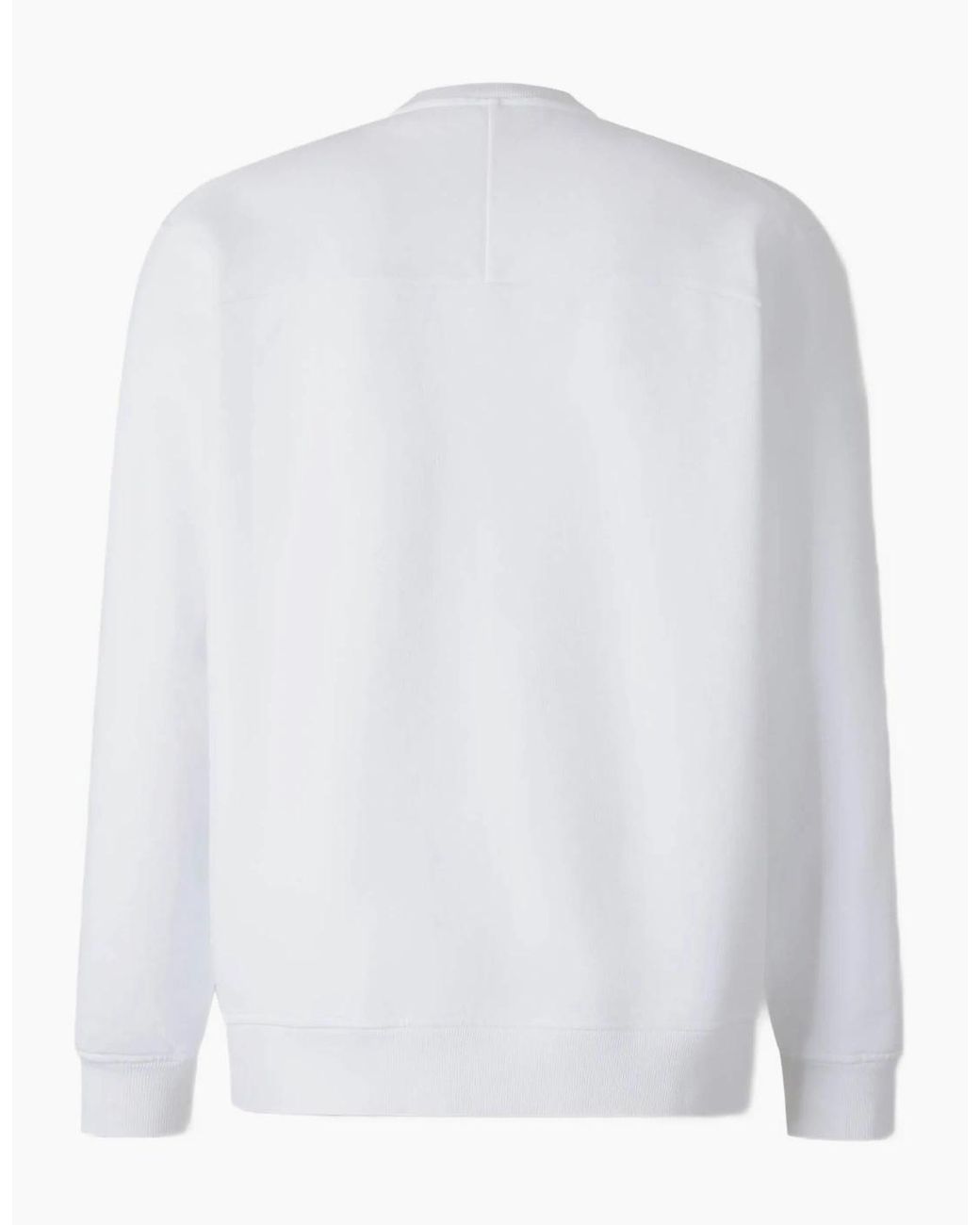 Givenchy White Logo Patch Sweatshirt for men