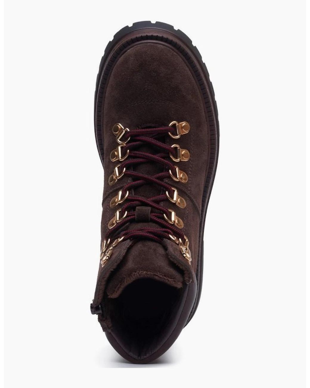 Hush Puppies Black Robyn Hiker Ankle Boots