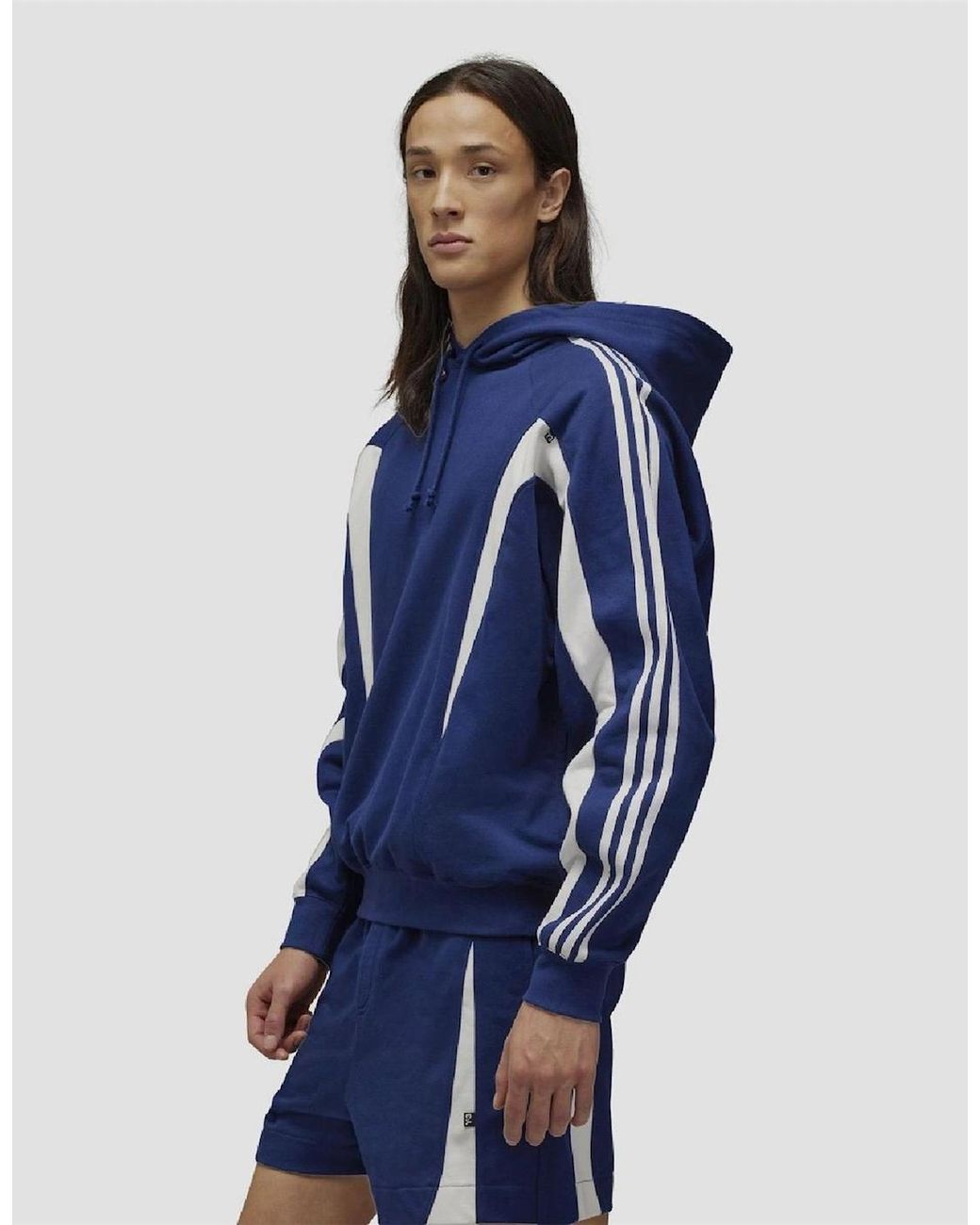 Y-3 Blue Line Hoodie for men