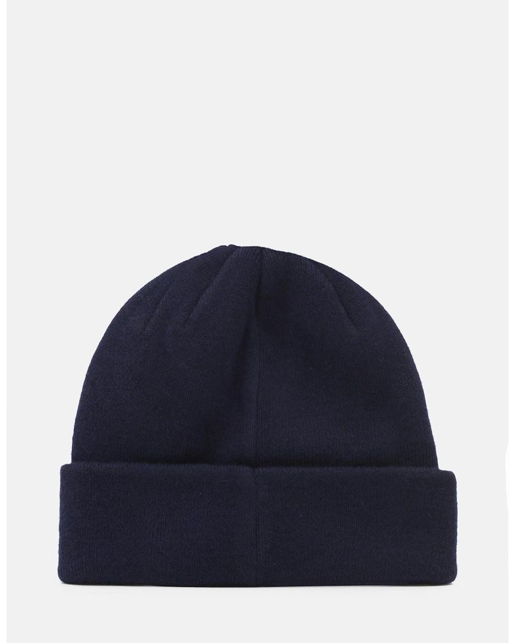 Aquascutum Blue Badge Logo Beanie for men