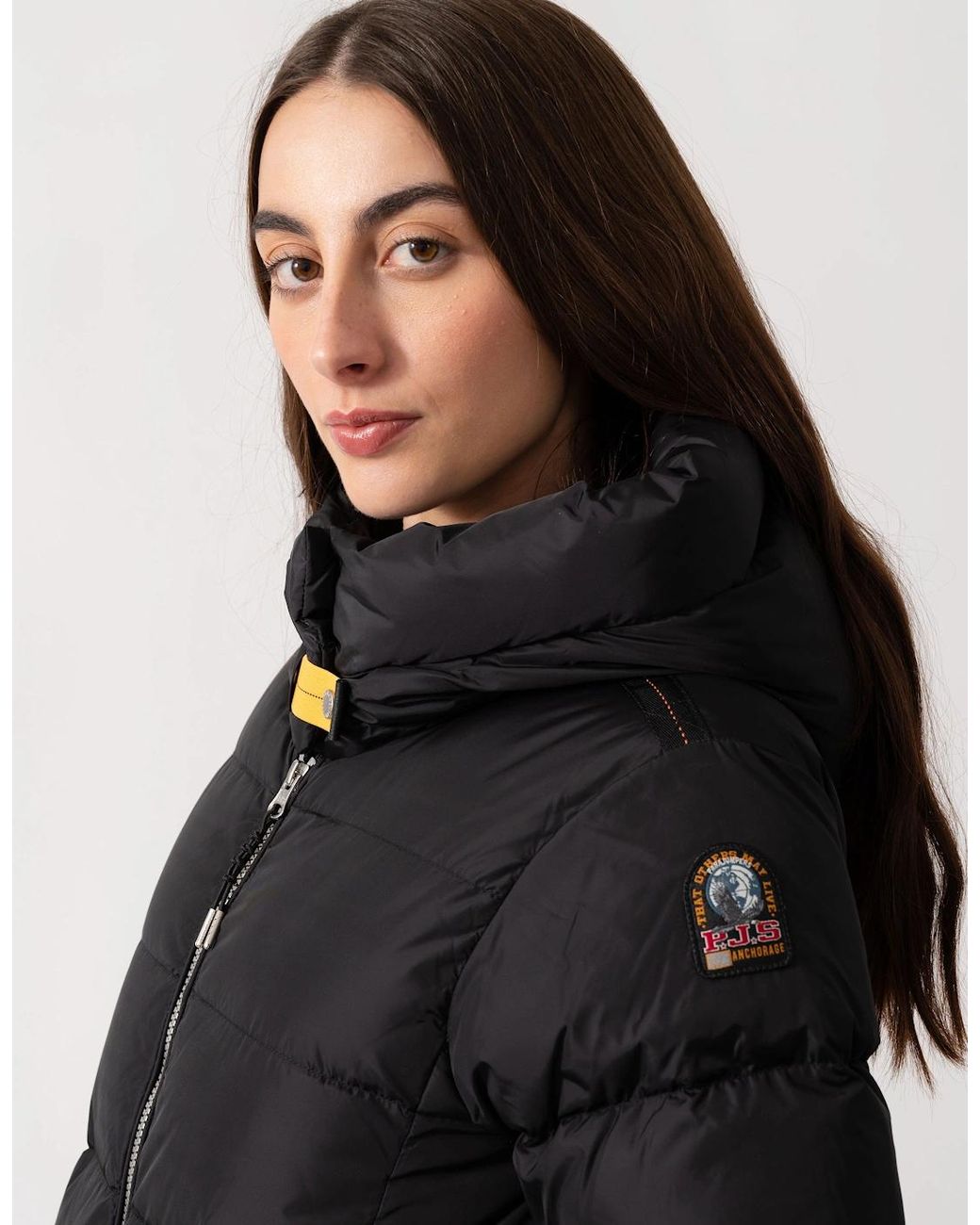 Parajumpers Blue Jinny Hooded Down Jacket