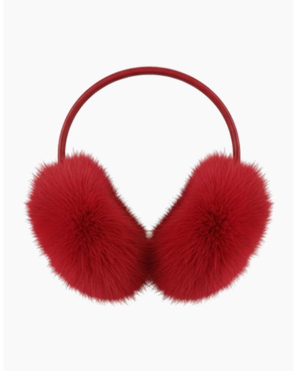 Nooki Design Red Nebula Faux Fur Earmuffs
