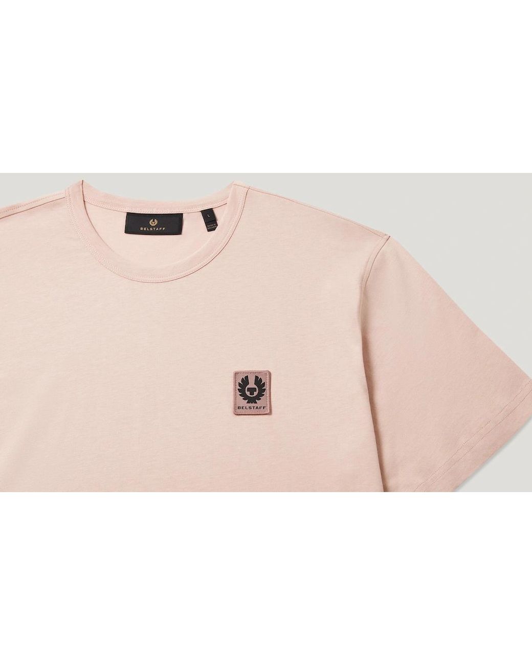 Belstaff Pink T-Shirt A1-26 Dusk for men