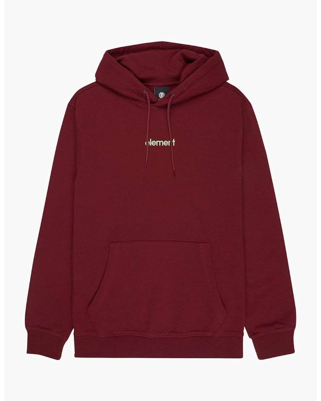 Element Red Lowcase Graphic Hoodie for men