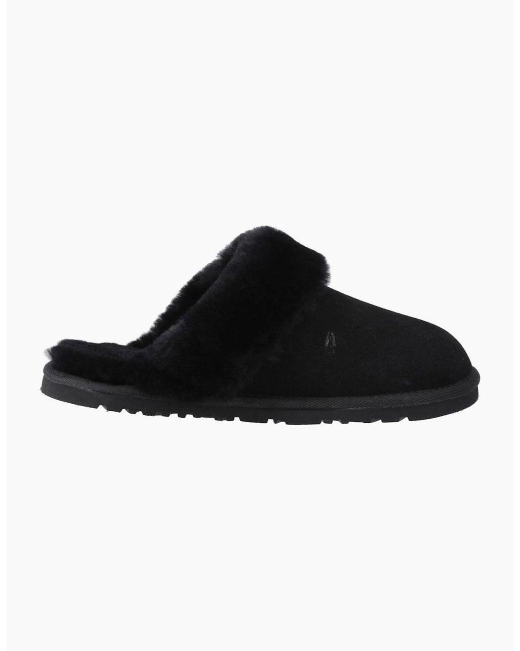 Hush Puppies Black Samantha Mule Slippers