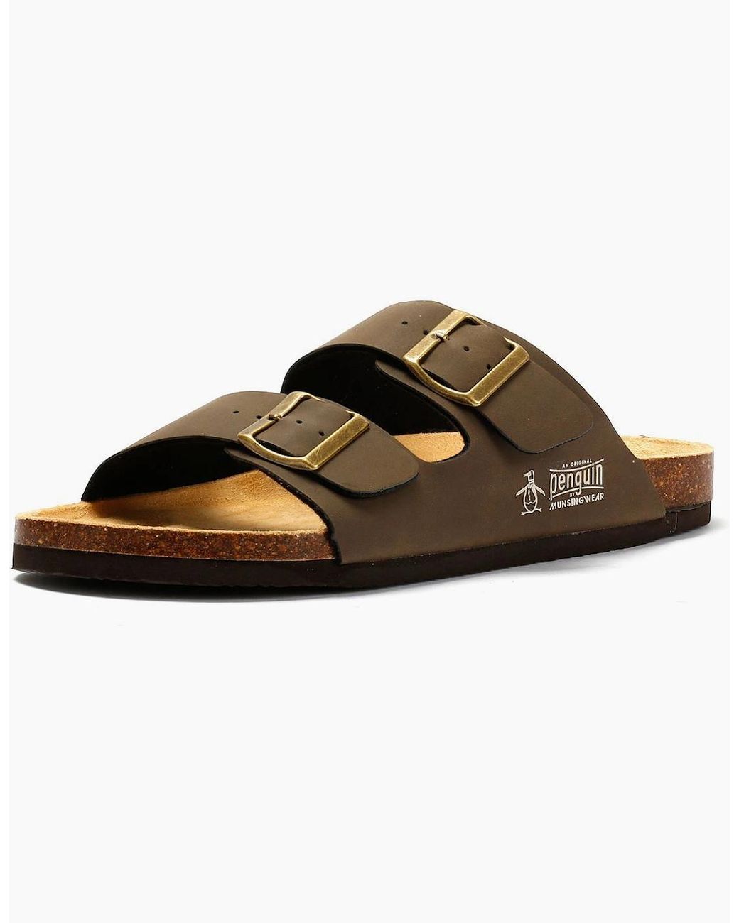 Original Penguin White Penguin Port 2 Sandals for men