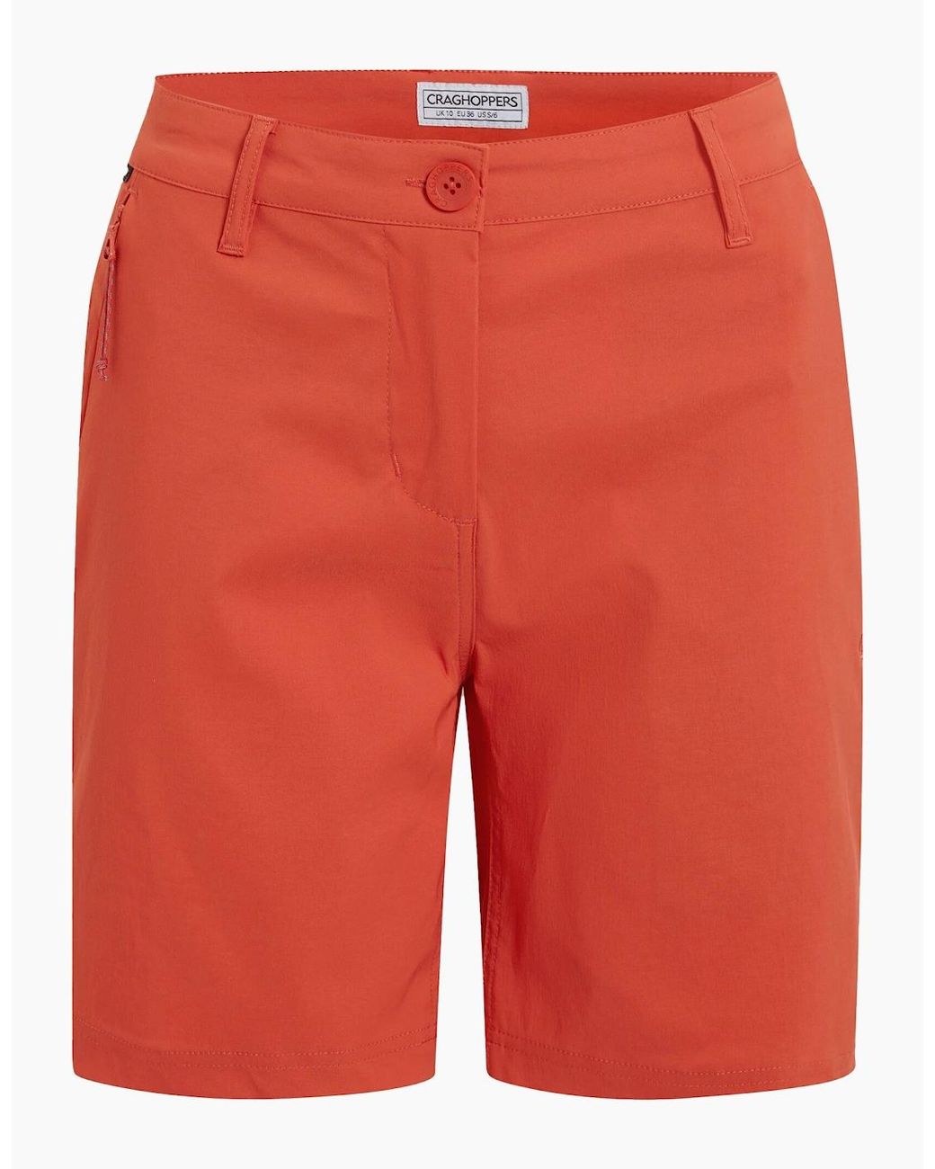 Craghoppers Red Ladies Kiwi Pro Iii Casual Shorts