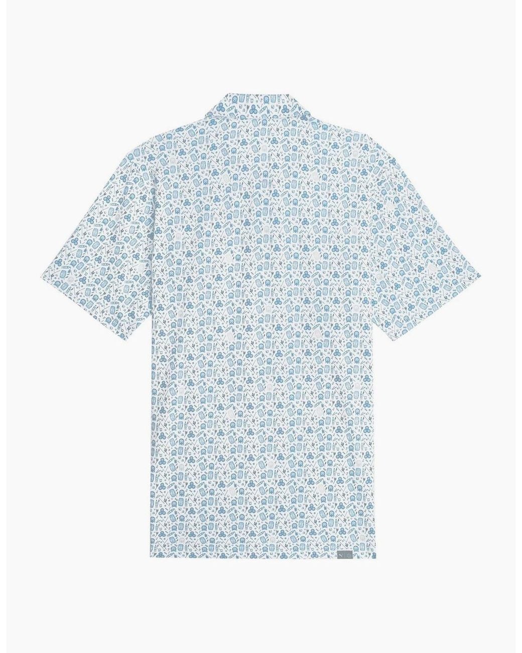 PUMA Blue Mattr Port Polo for men