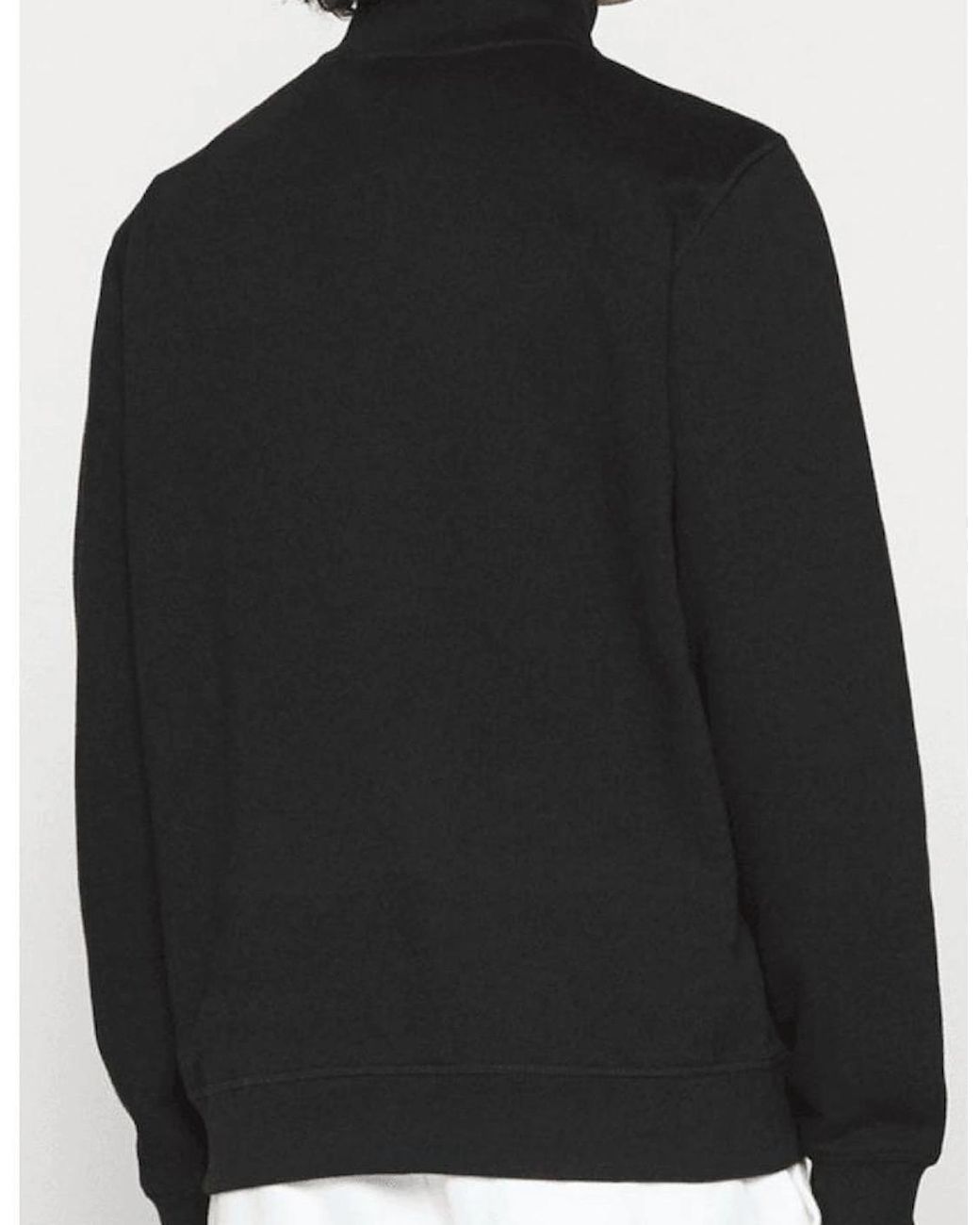Boss Black Zetrust Patch Logo Quarter Zip Sweatshirt for men