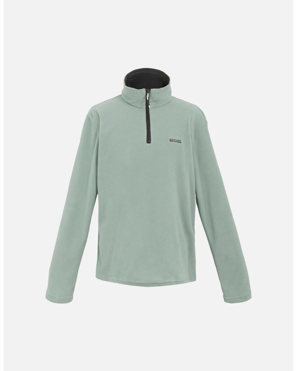 Regatta Orange Great Outdoors Thompson Half Zip Fleece Top for men
