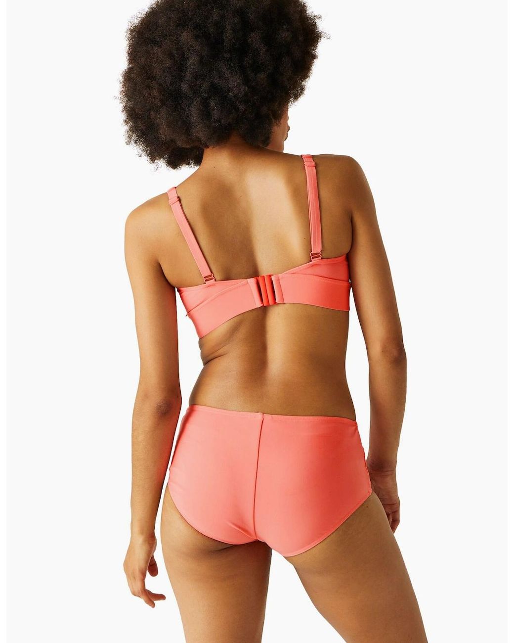 Regatta Orange Ladies Paloma Plain Bikini Top