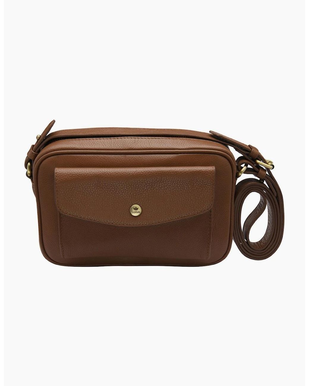 Lotus Brown Vardy Cross Body Bag