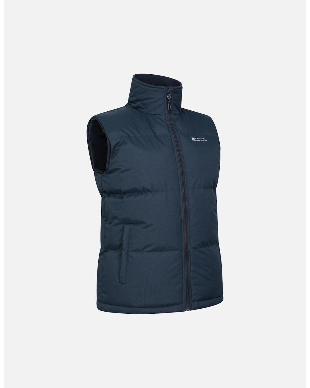 Mountain Warehouse Blue Rock Padded Gilet for men
