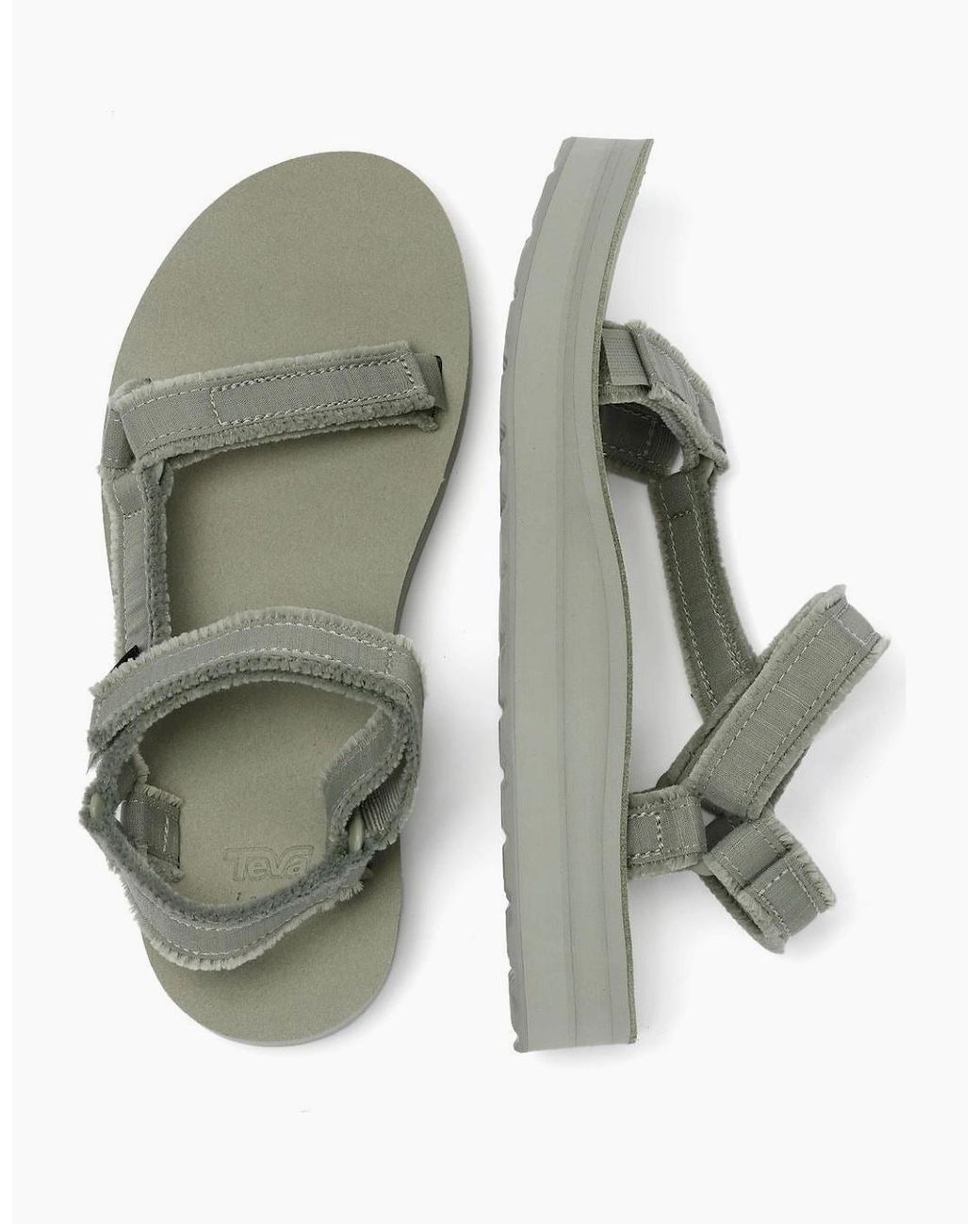 Teva Green Midform Universal Canvas Seagrass Sandals