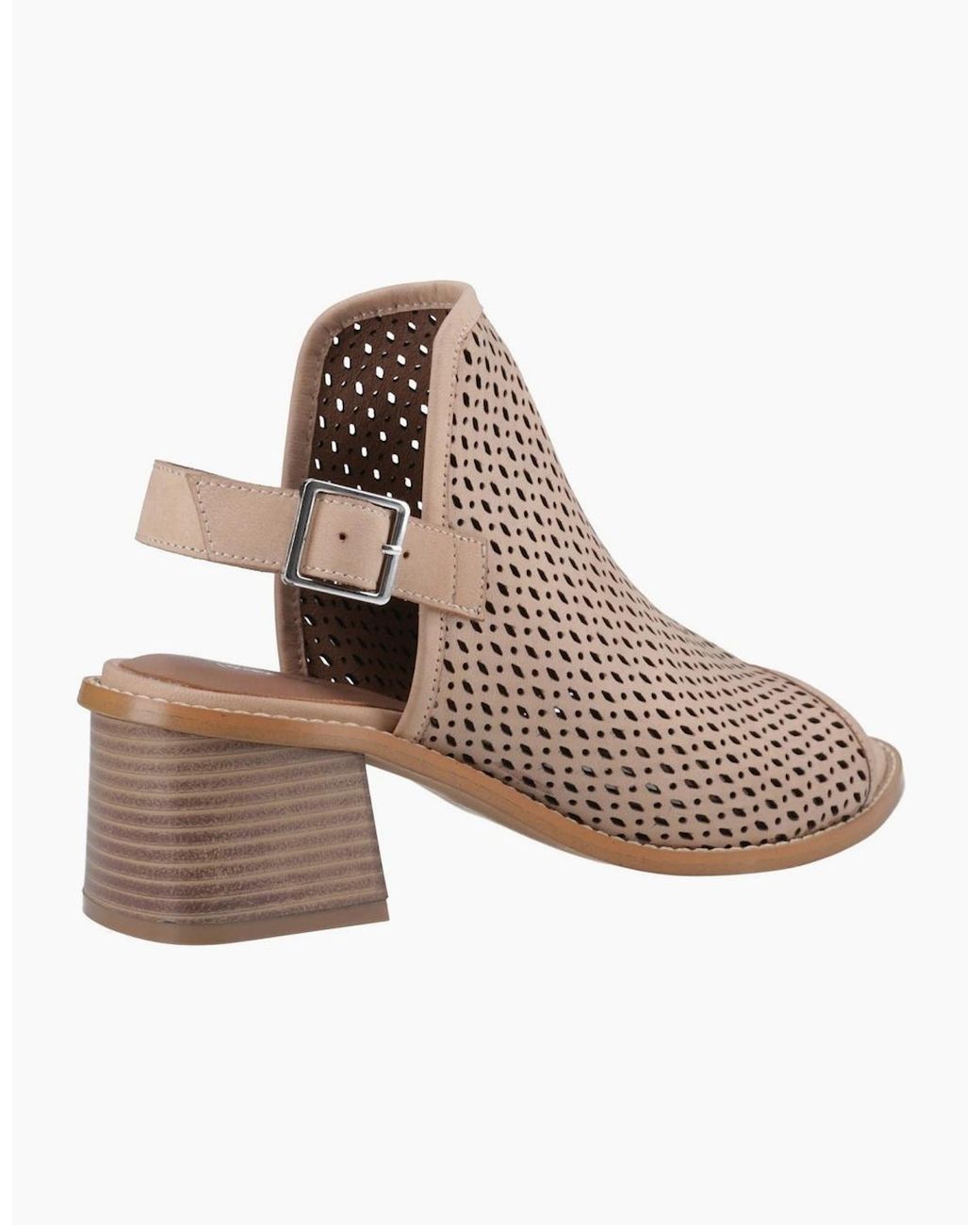 Hush Puppies Brown Louise Heeled Sandals