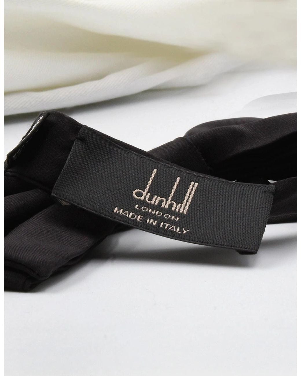 Dunhill Black Bow Tie for men
