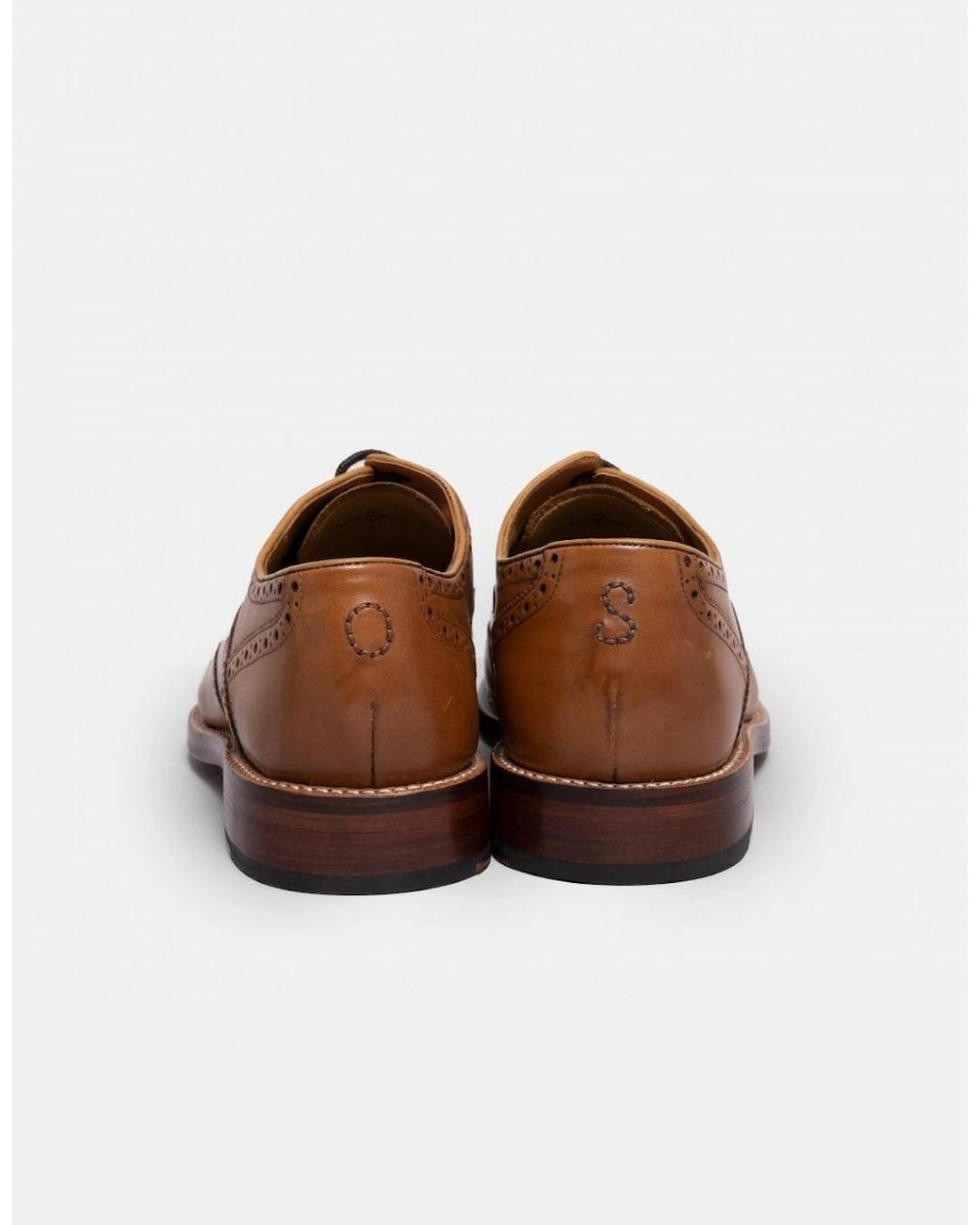 Oliver Sweeney Brown Aldeburgh Leather Brogue for men