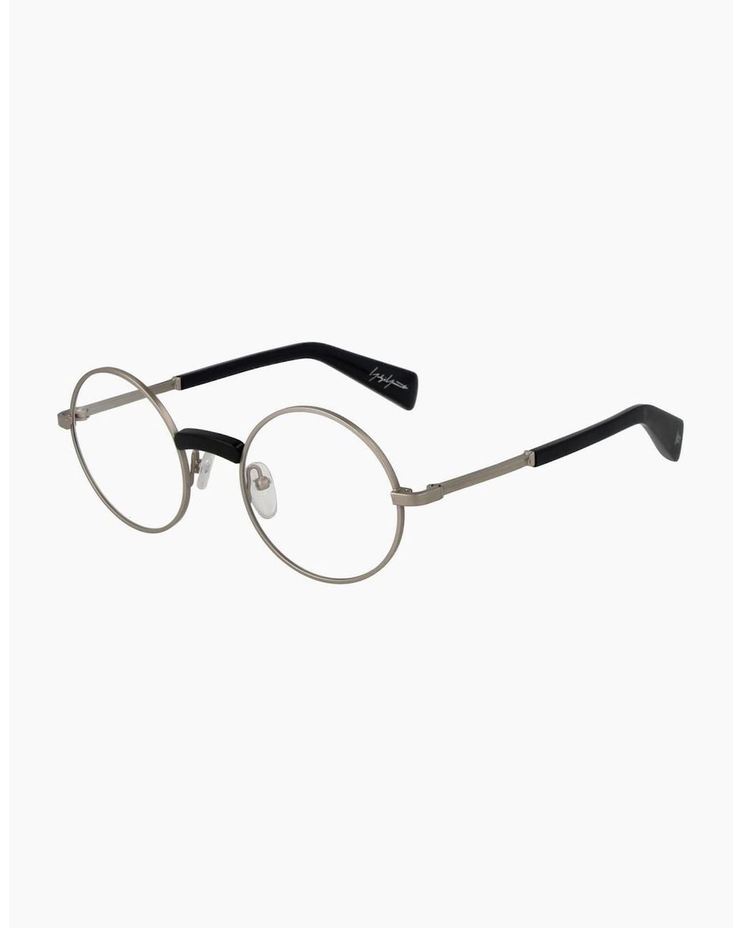 Yohji Yamamoto Metallic Optical Frame Yy3001 613 48 for men