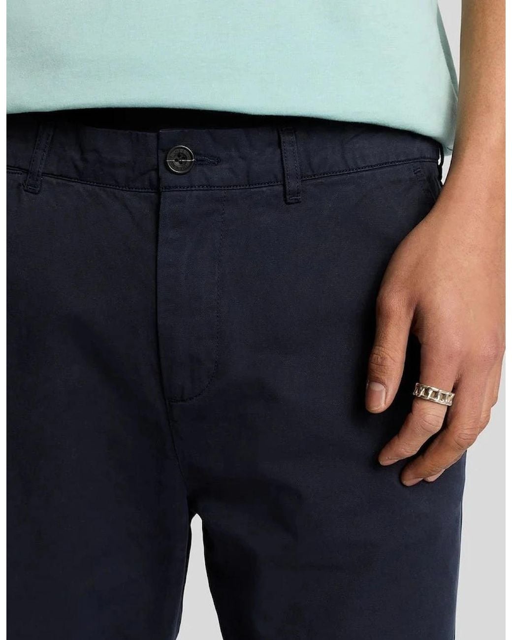 Lyle & Scott Blue Lyle & Scott Chino Shorts for men