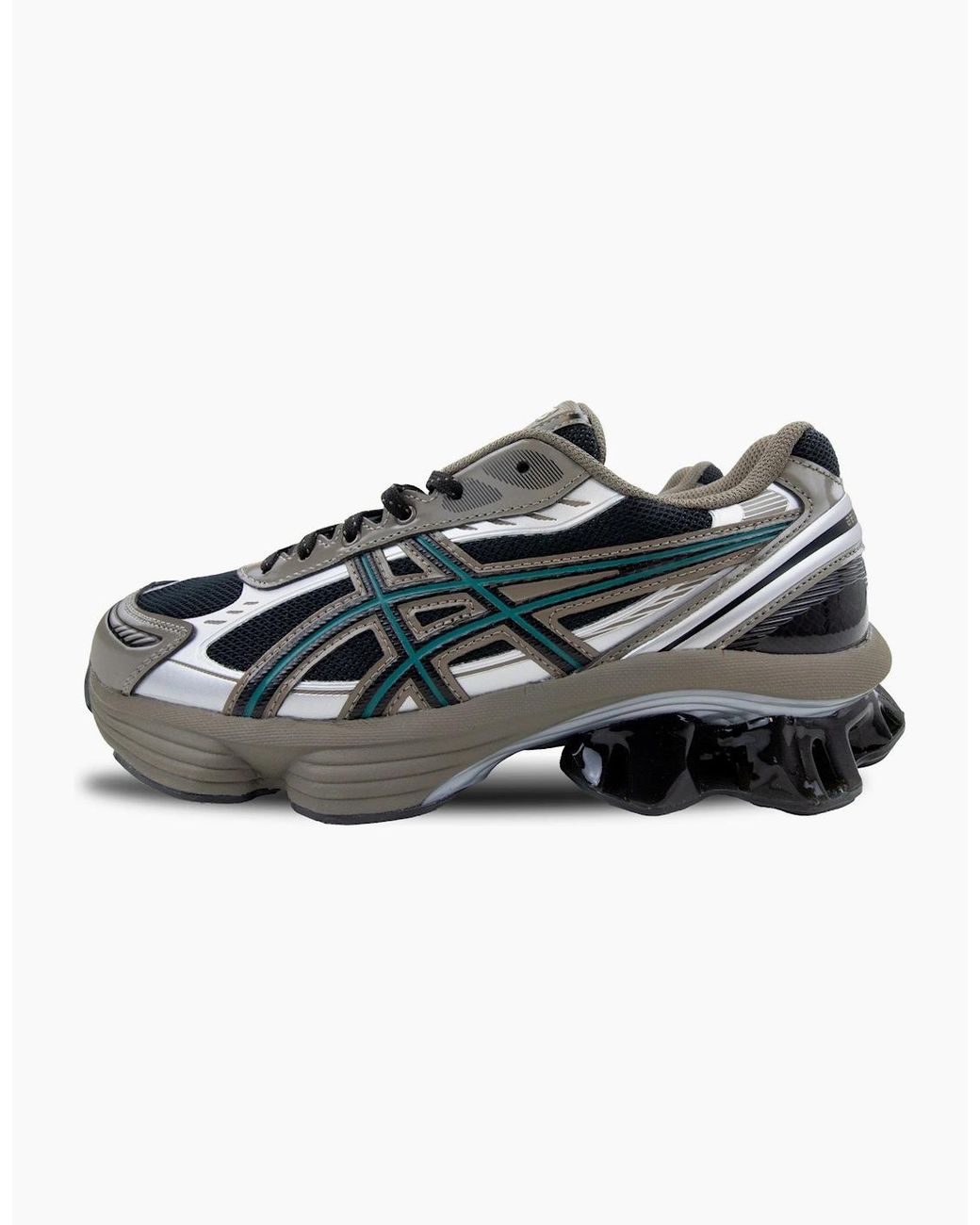 Asics Black Gel-Kinetic Fluent/Dark Taupe for men