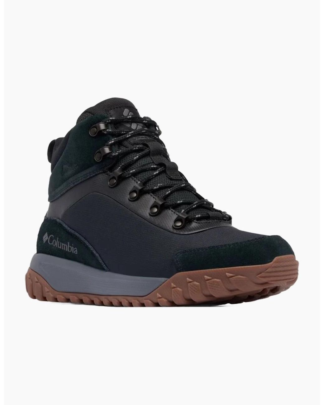 Columbia Black Burnsider Waterproof Walking Boots for men