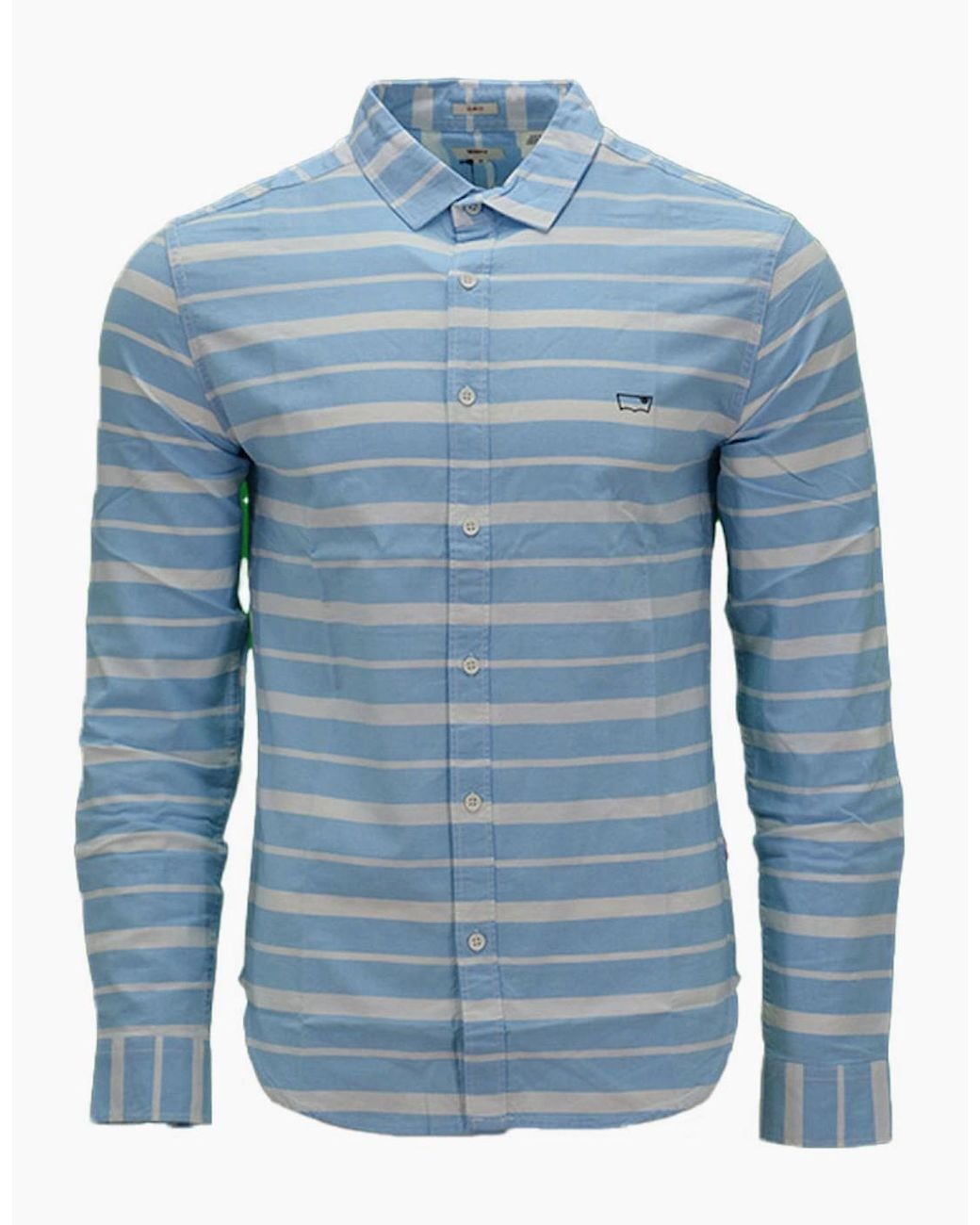 Levi's Blue Levi's Shirts Cotton Long Sleeve Summer Shirt for men