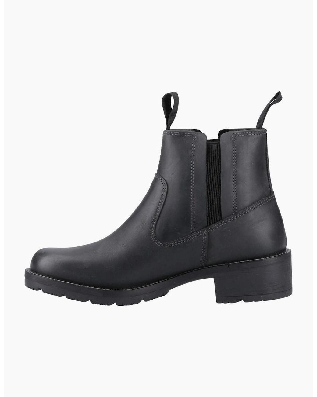Hunter White Skye Dealer Boot Leather Boots