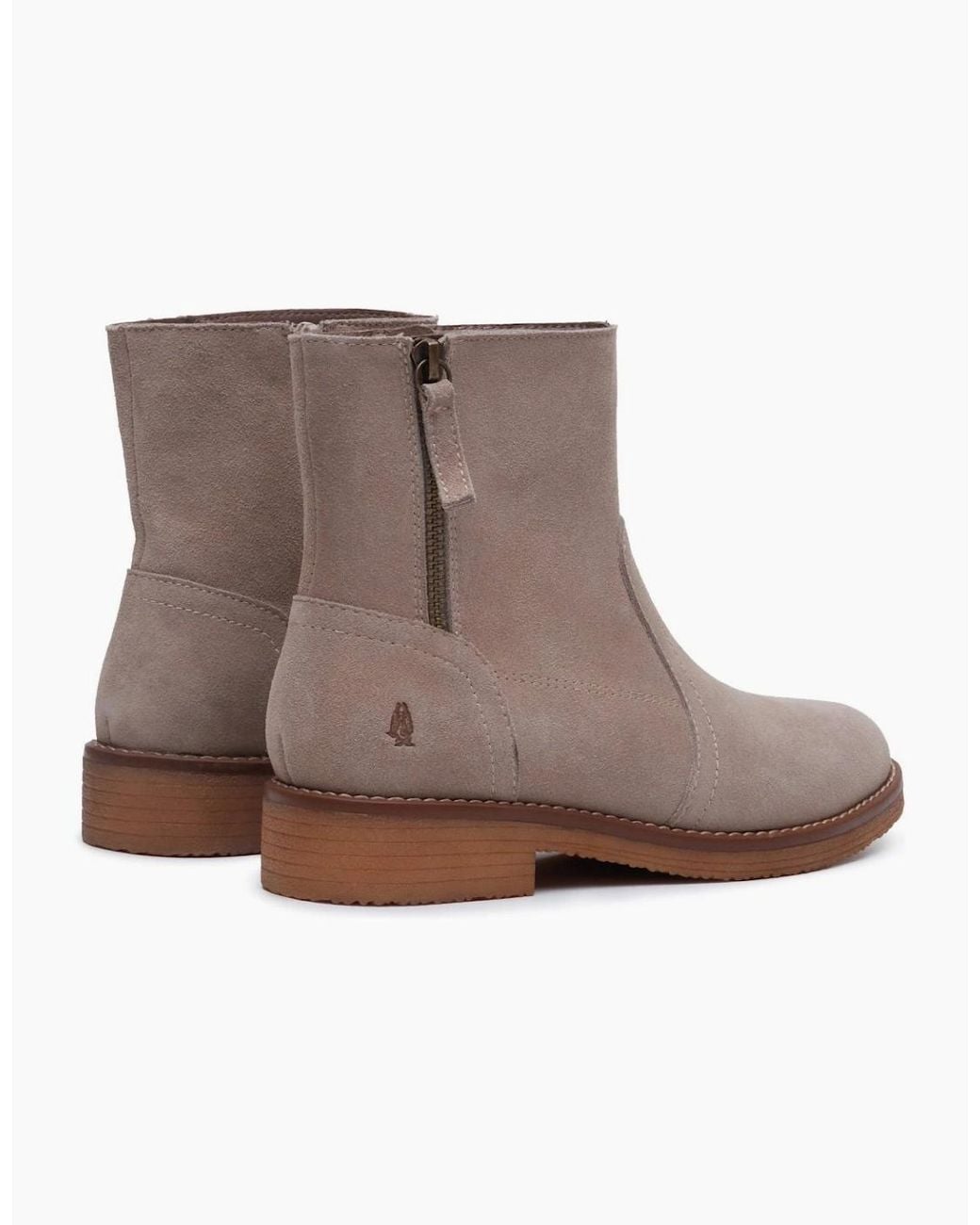 Hush Puppies Brown Marien Ankle Boots