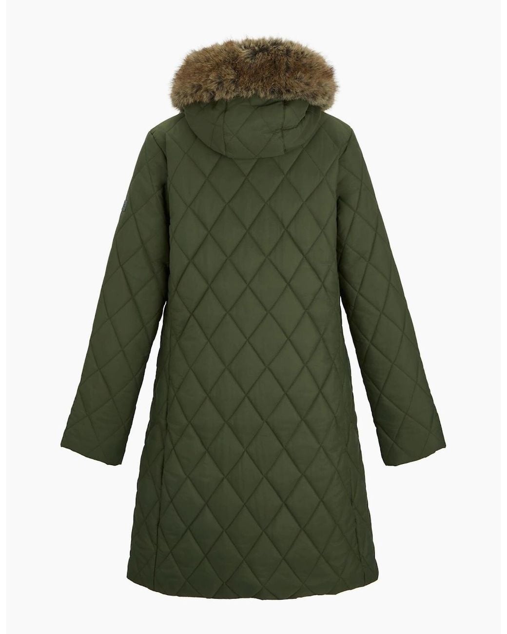 Regatta Green Ladies Fionne Long Length Jacket