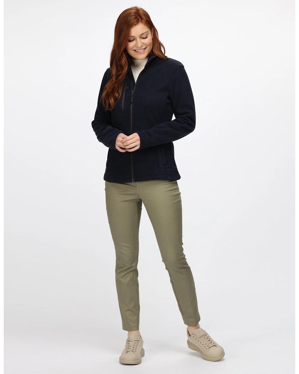 Regatta Blue Professional /Ladies Recycled Full Zip Fleece