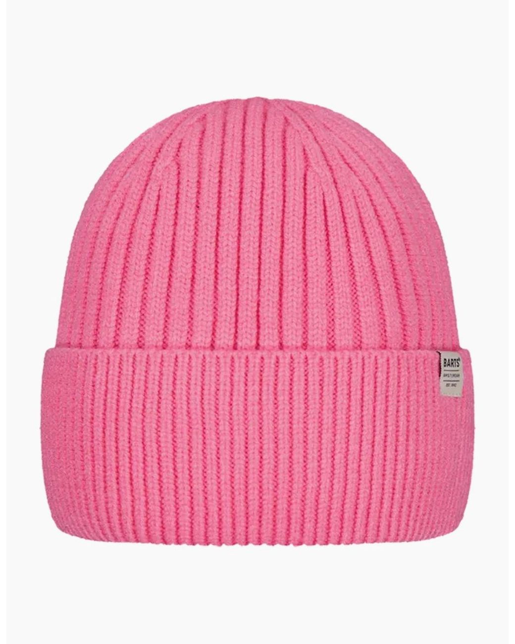 Barts Pink Tarlinkton Soft And Stretchy Beanie