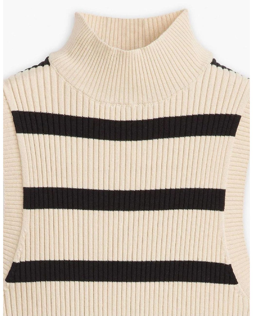 Levi's Natural Levi's Tulip Mock Neck Sleeveless Box Tank