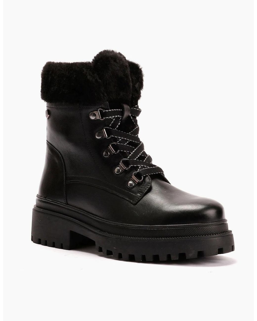 Osprey Black London The Budapest Leather Boots