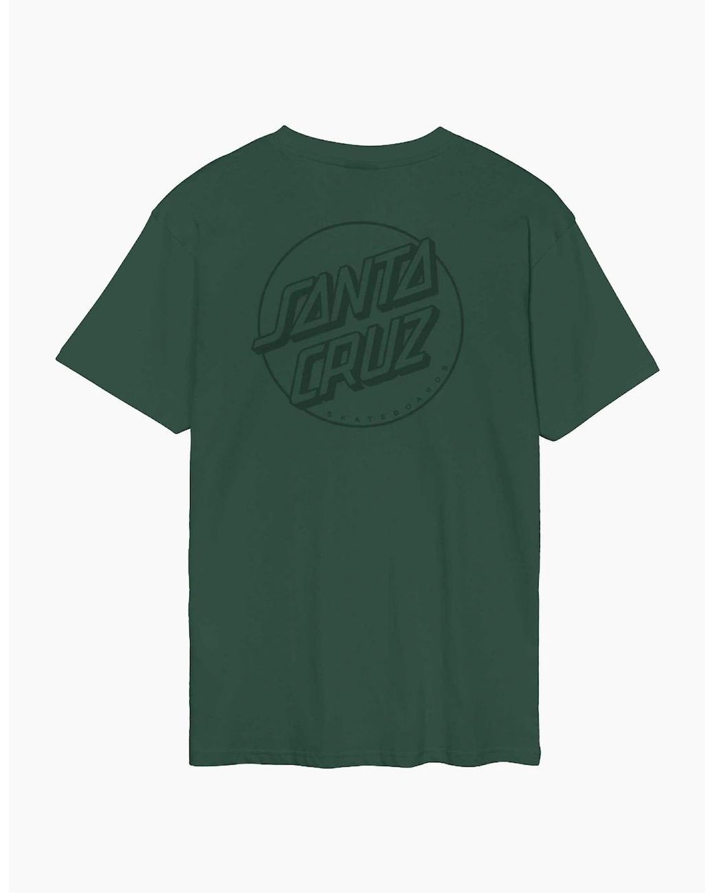 Santa Cruz Green Screaming Hand Short Sleeve T-Shirt for men
